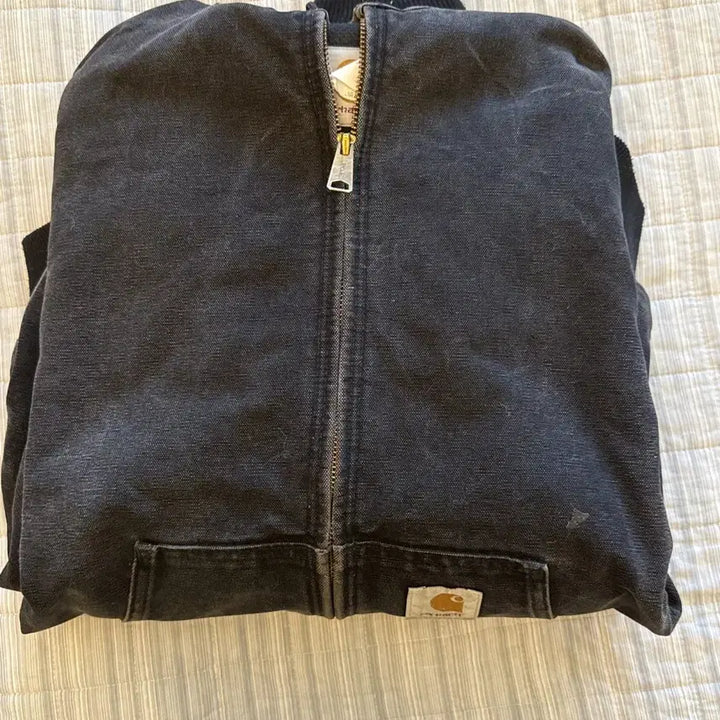 [BUNJANG] Carhartt JR105 Vintage Active Jacket Black / 칼하트 JR105 빈티지 액티브 자켓 블랙
