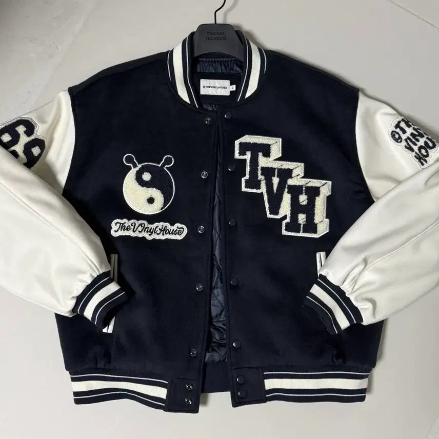 [BUNJANG] The Vinyl House Varsity Jacket L / 더바이닐하우스 바시티 자켓 L
