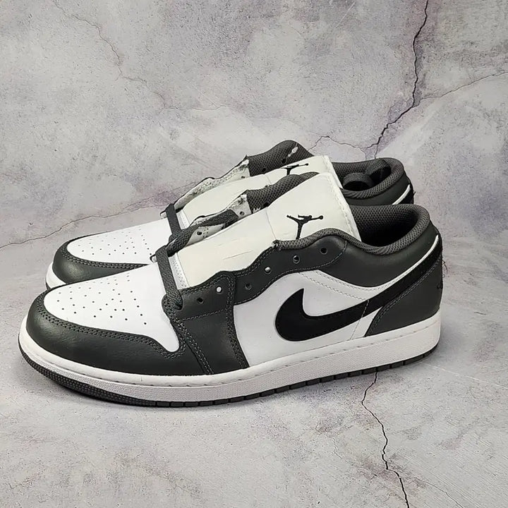 [BUNJANG] Nike Jordan 1 Low White Iron Grey Sneakers / 나이키 280 조던 1 로우 화이트 아이언 그레이 새제품