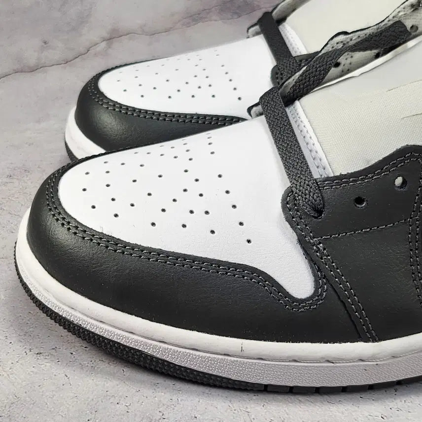 [BUNJANG] Nike Jordan 1 Low White Iron Grey Sneakers / 나이키 280 조던 1 로우 화이트 아이언 그레이 새제품