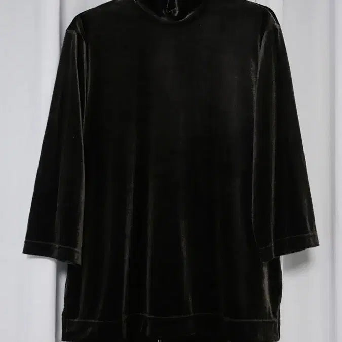 [BUNJANG] MIKVE Velvet Turtleneck Top and Wide Pants Set / MIKVE 미크베 벨벳 소재 터틀넥 상하의 세트 55