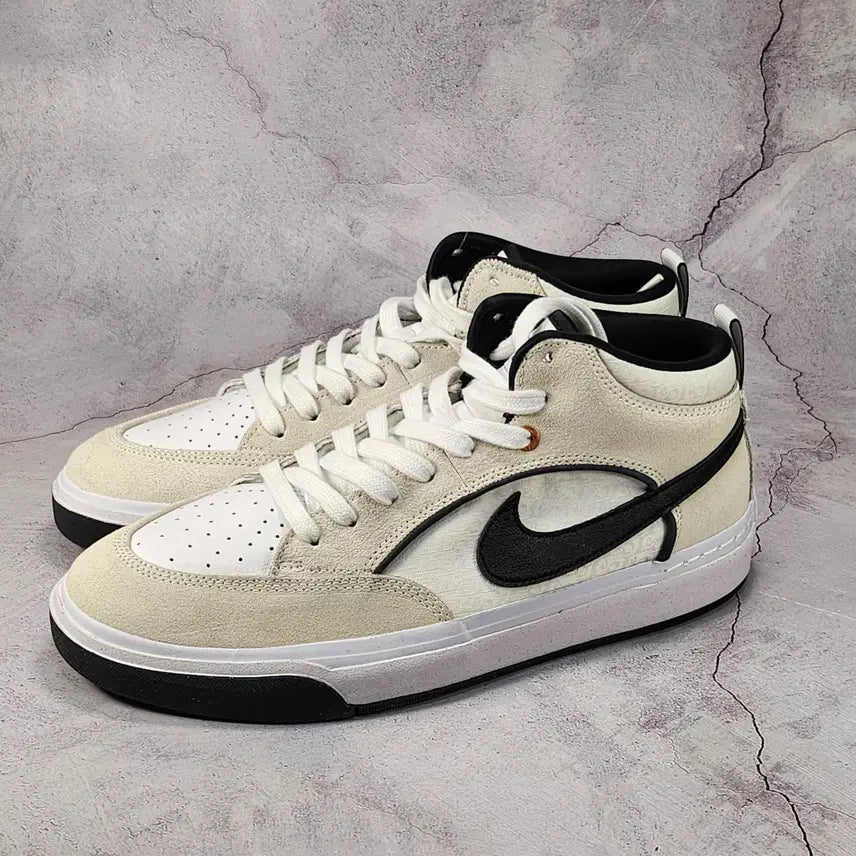 [BUNJANG] Nike SB React Leo White Black Sneakers / 나이키 280 SB 리액트 레오 화이트 블랙 새제품