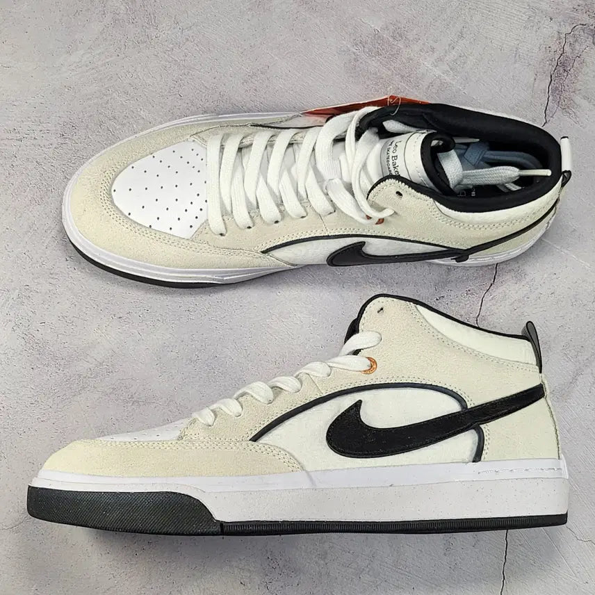 [BUNJANG] Nike SB React Leo White Black Sneakers / 나이키 280 SB 리액트 레오 화이트 블랙 새제품