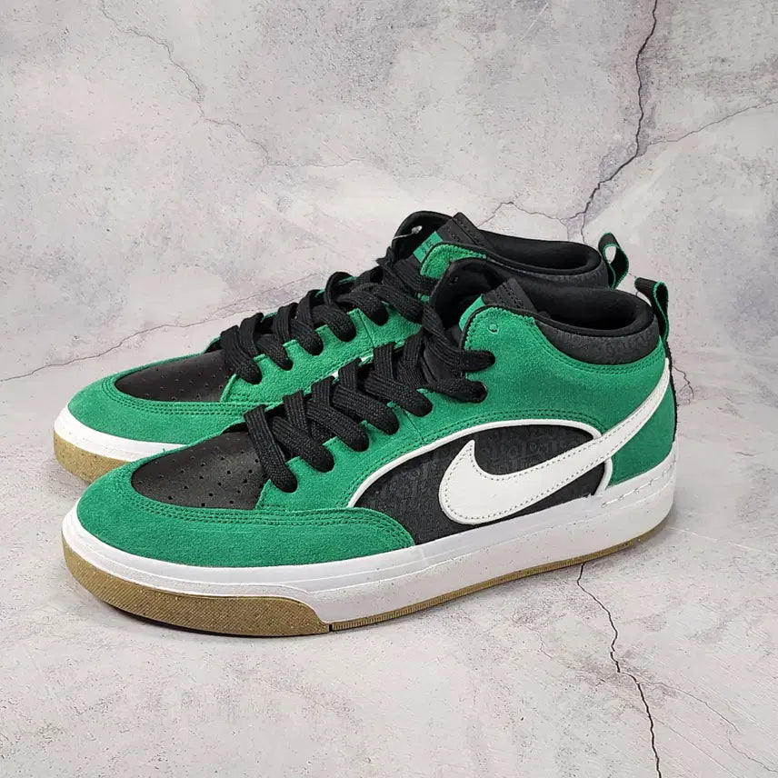 [BUNJANG] Nike SB React Leo Malachite Black Sneakers (280) / 나이키 280 SB 리액트 레오 말라카이트 블랙 새제품
