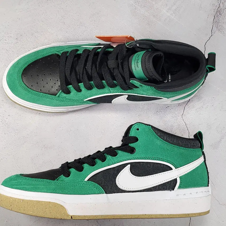 [BUNJANG] Nike SB React Leo Malachite Black Sneakers (280) / 나이키 280 SB 리액트 레오 말라카이트 블랙 새제품