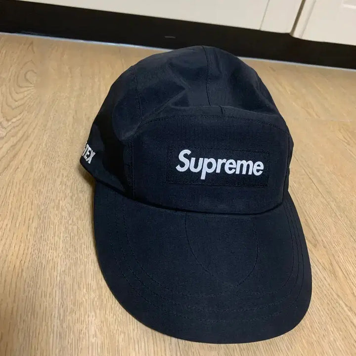 [BUNJANG] Supreme Gore-Tex Packable Long Bill Camp Cap Black 23SS / 슈프림 고어텍스 팩라이트 롱 빌 캠프캡 블랙 23ss 판매합니다
