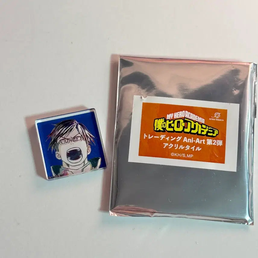 [BUNJANG] My Hero Academia Iida Acrylic Tile / 나히아 히로아카 아크릴 타일 이이다