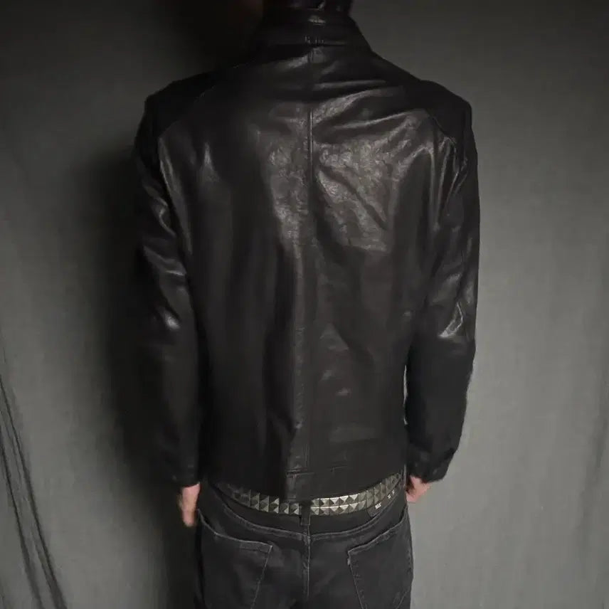 [BUNJANG] Italy Lamb Skin Leather Jacket / ltaly lamb skin leather jacket