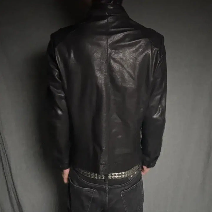 [BUNJANG] Italy Lamb Skin Leather Jacket / ltaly lamb skin leather jacket
