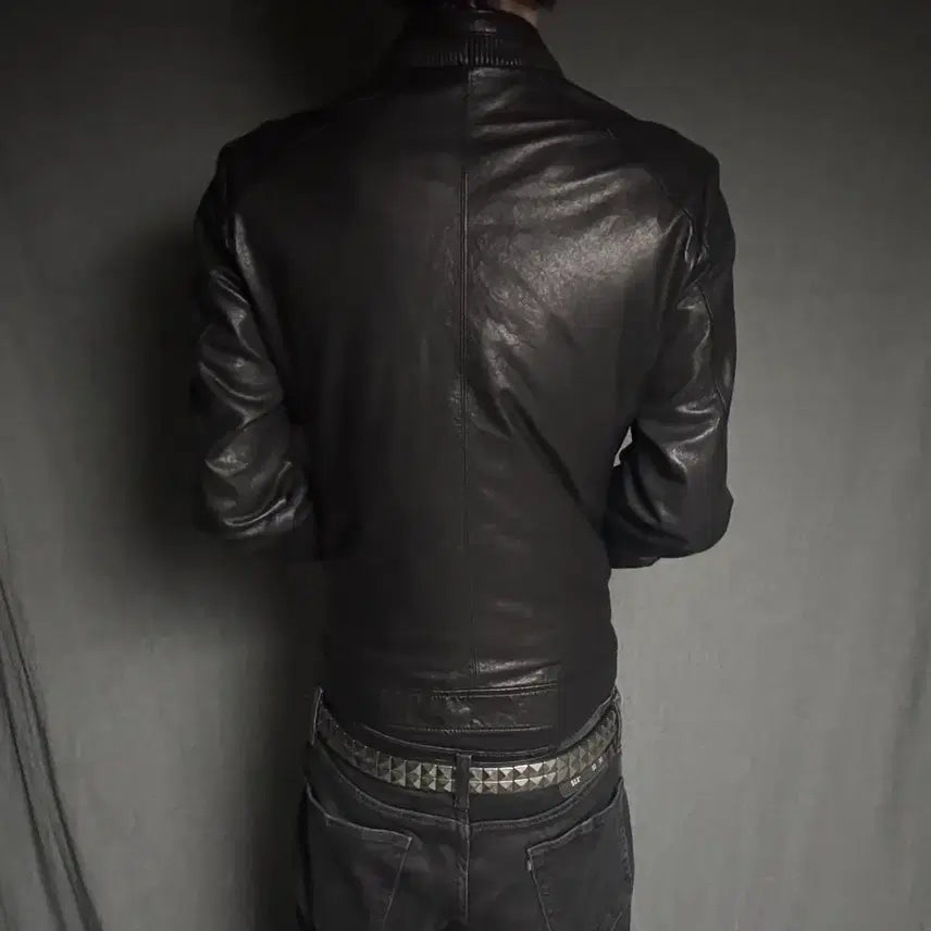 [BUNJANG] Italy Lamb Skin Leather Jacket / ltaly lamb skin leather jacket