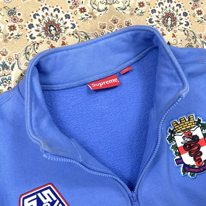[BUNJANG] Supreme Milano Half Zip Sweatshirt - Sky Blue - Men&