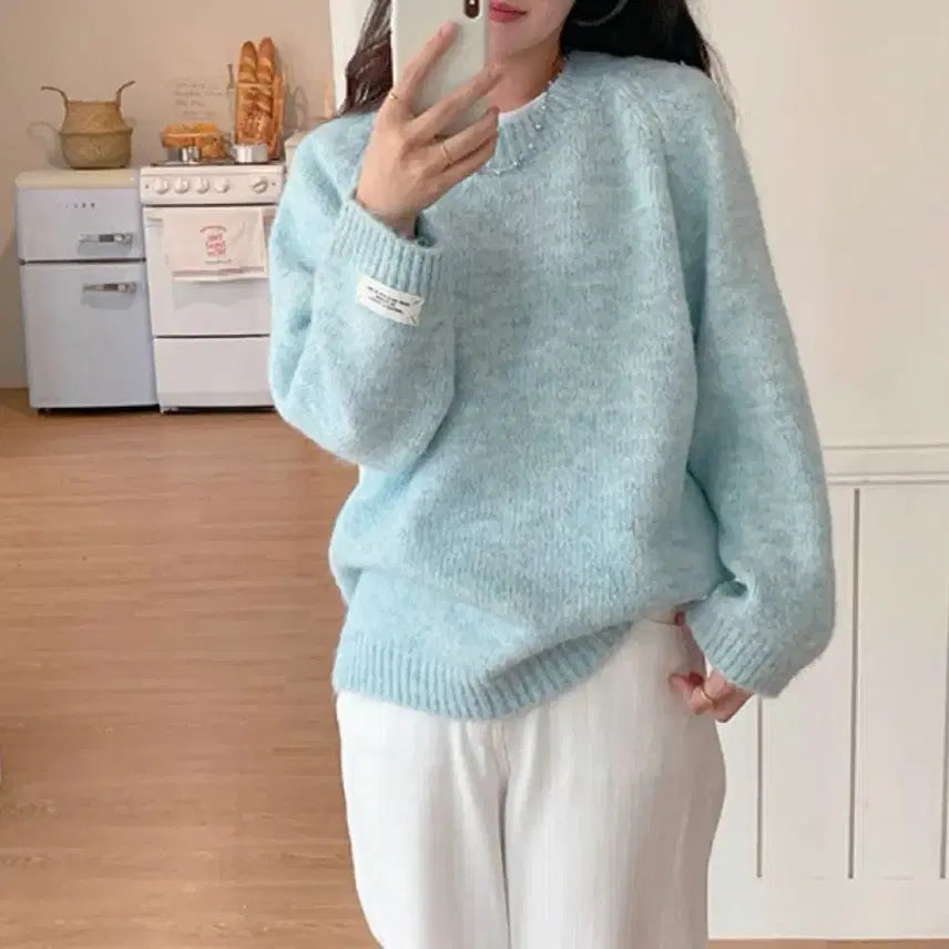 [BUNJANG] Souffle Wool Knit Sweater / 수플레 울 니트