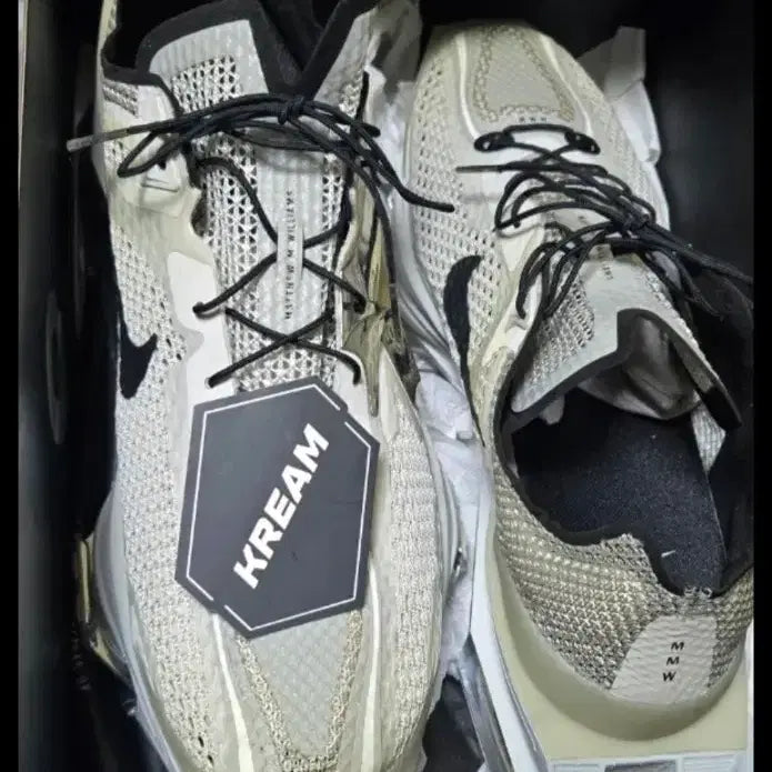 [BUNJANG] Nike x Matthew M. Williams Zoom 004 Stone Sneakers / 나이키 x 매튜 M 윌리엄스 줌 004 스톤 285