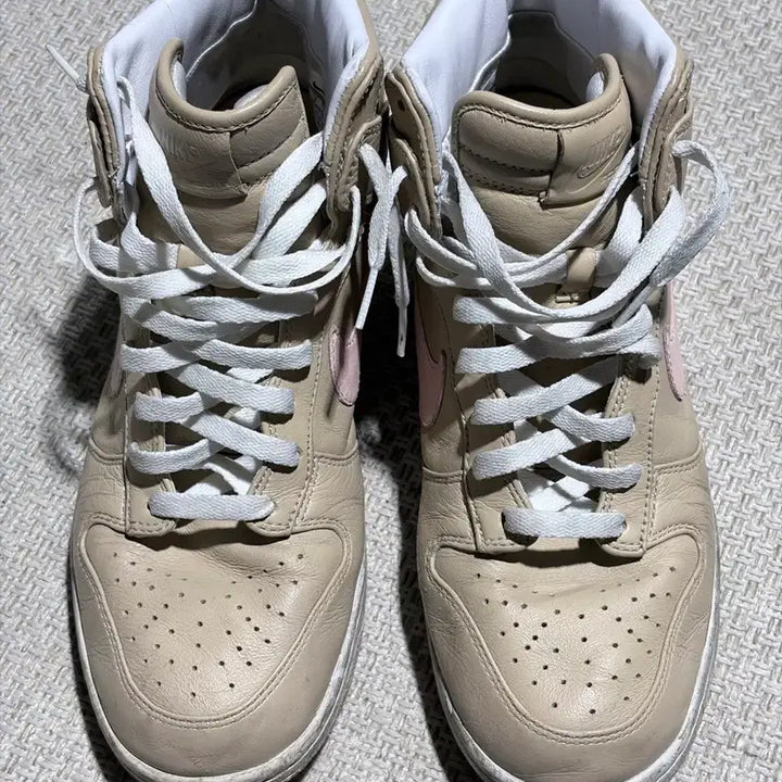 [BUNJANG] Nike Dunk High Premium SP Linen Sneakers / 나이키 &