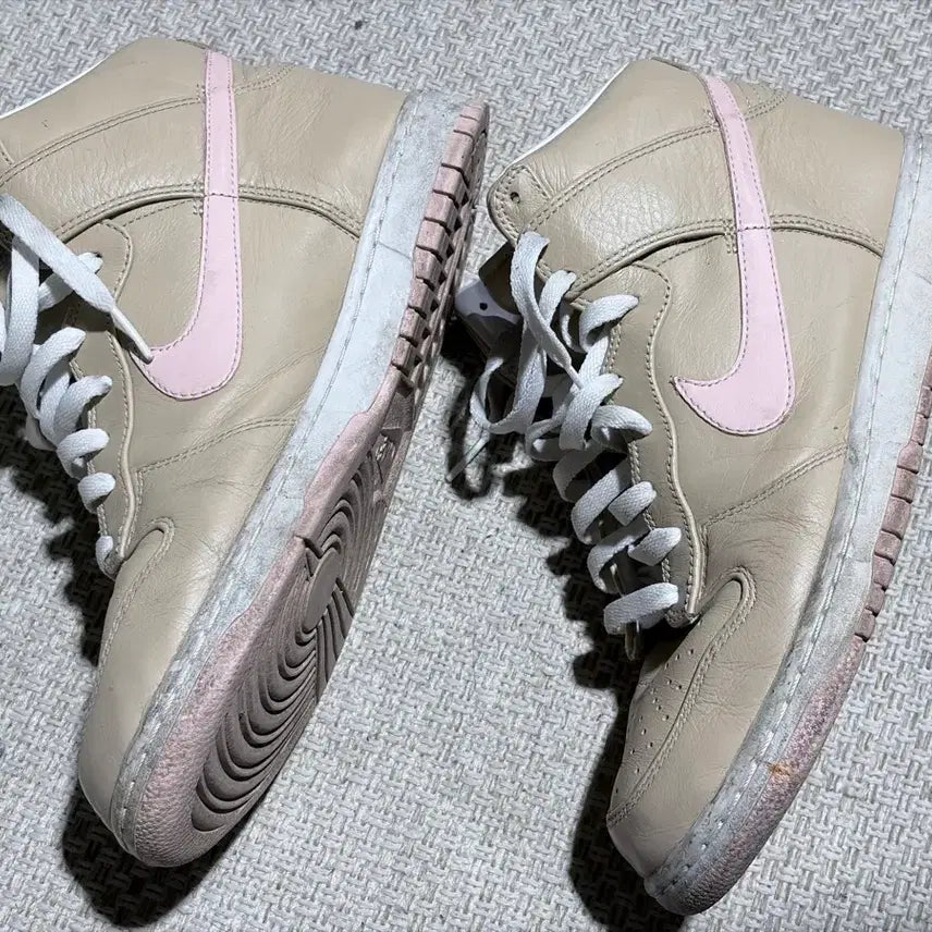 [BUNJANG] Nike Dunk High Premium SP Linen Sneakers / 나이키 &
