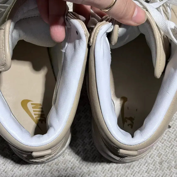 [BUNJANG] Nike Dunk High Premium SP Linen Sneakers / 나이키 &