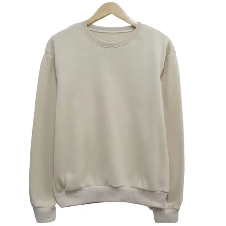 [BUNJANG] Muji Fleece Lined Sweatshirt / 무지 기모 맨투맨