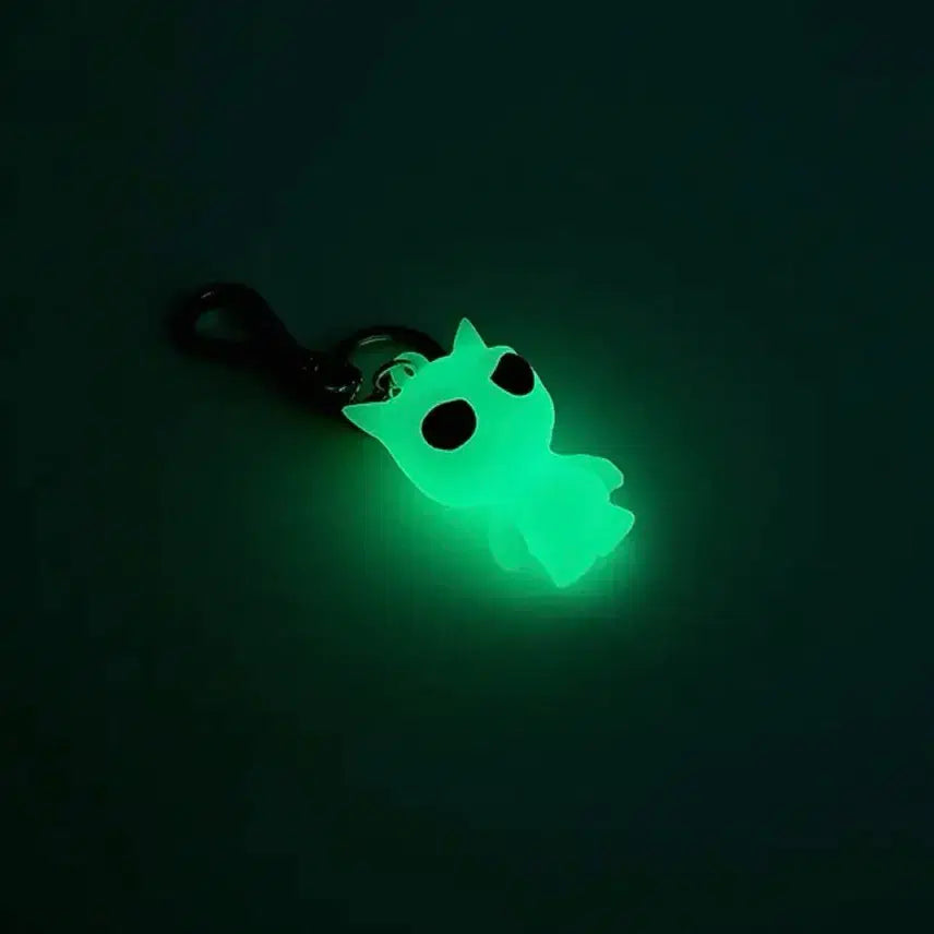 [BUNJANG] Gragg Alien Glow-in-the-Dark Keychain / 그래그 외계인 야광 키링 (사진 넘겨서