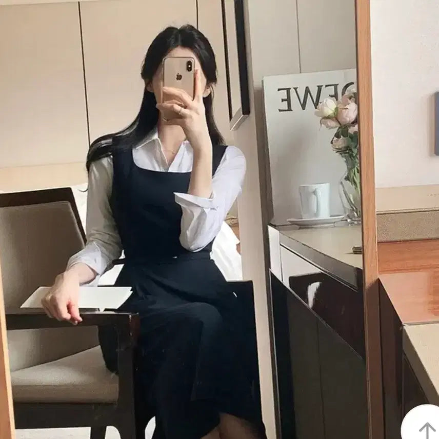 [SOLD OUT] 프롬데이원 뷔스티에 하객룩 원피스 M