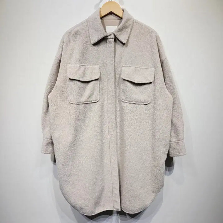 [BUNJANG] ORR Textured Flap Pocket Shirt Jacket - Size S / ORR 오르 텍스처 플랩 포켓 셔츠 자켓