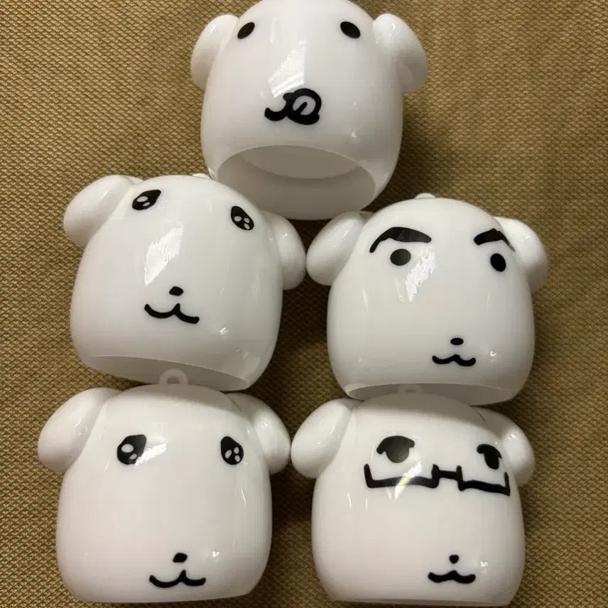 [BUNJANG] Ganadi Face Keyring Bundle Set / 가나디 머리 뚜껑 키링 안경 메롱 울먹 눈썹 신상 일괄 음료 양도 덤O