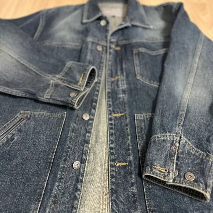 [BUNJANG] Zippo Denim Chore Jacket / 데님 초어자켓 (일본 내수용 / 105-110 여유핏