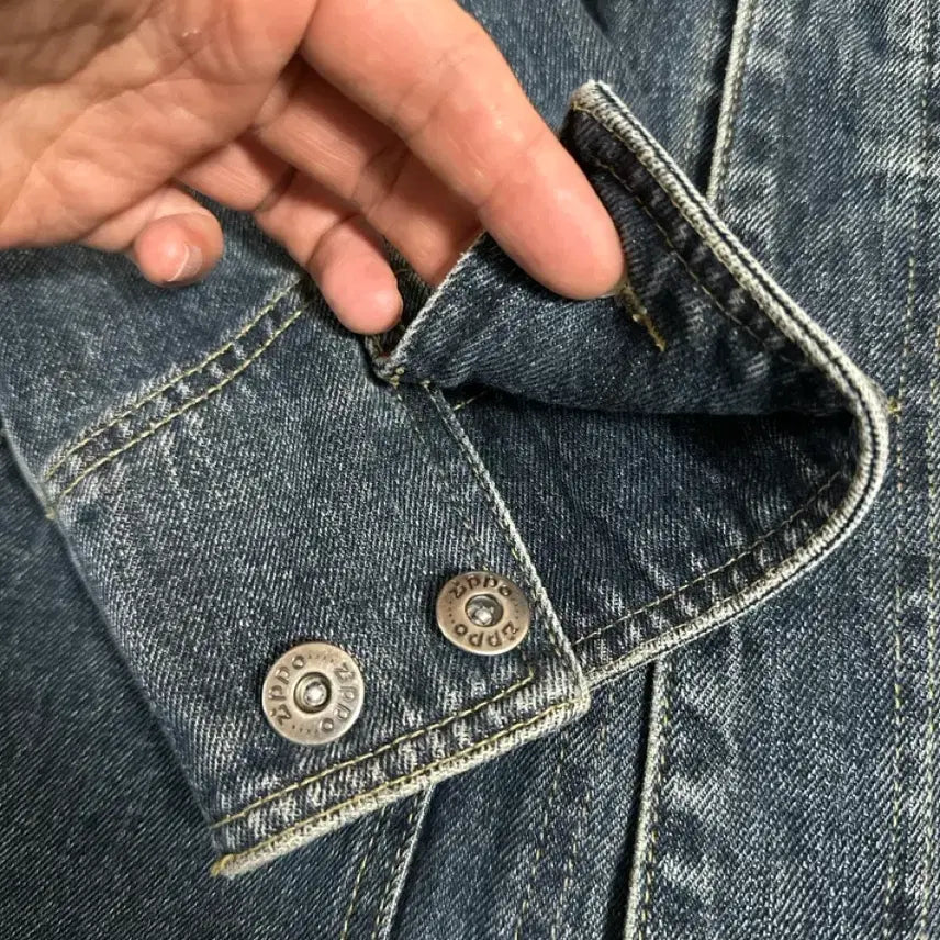 [BUNJANG] Zippo Denim Chore Jacket / 데님 초어자켓 (일본 내수용 / 105-110 여유핏