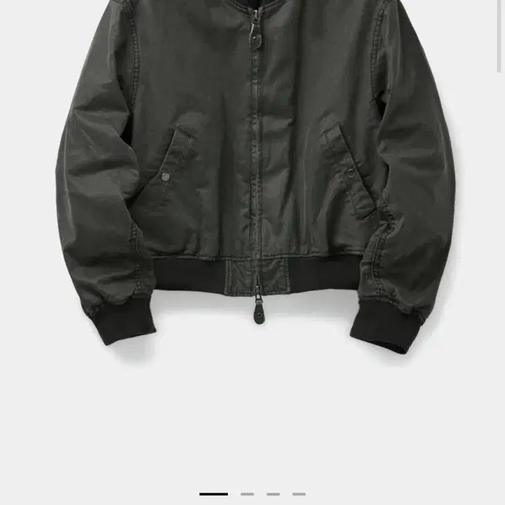 [BUNJANG] Coore Stone Washed L2B Bomber Jacket (Dark Brown) - Size M / 쿠어 스톤 워시드 L2B 봄버 (다크브라운) M사이즈 팝니다