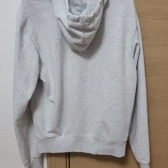 [BUNJANG] New Balance Logo Hoodie Gray / 뉴발란스 후드티 그레이44