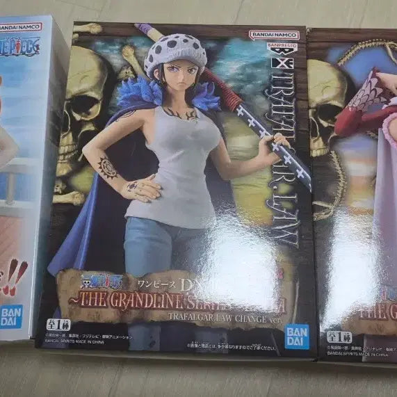[BUNJANG] One Piece DXF Nami, Law, Boa Hancock Figure Set / 원피스 나미/로우/보아핸콕 DXF 나미/비비피규어 세트