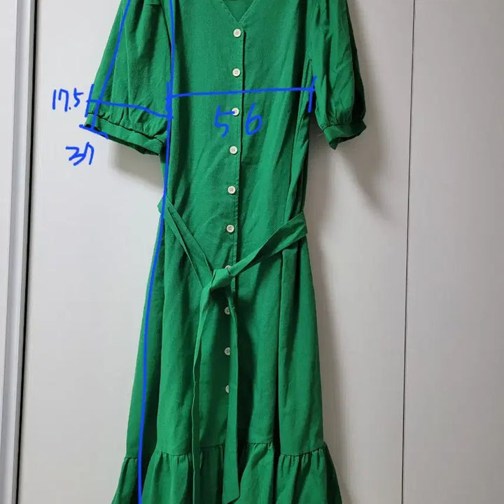 [BUNJANG] Gongguwoman Linen Long Dress / 공구우먼 린넨 롱원피스