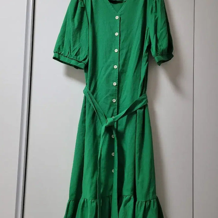 [BUNJANG] Gongguwoman Linen Long Dress / 공구우먼 린넨 롱원피스