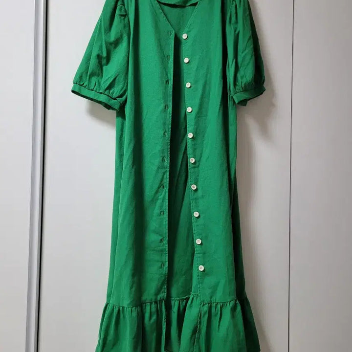 [BUNJANG] Gongguwoman Linen Long Dress / 공구우먼 린넨 롱원피스
