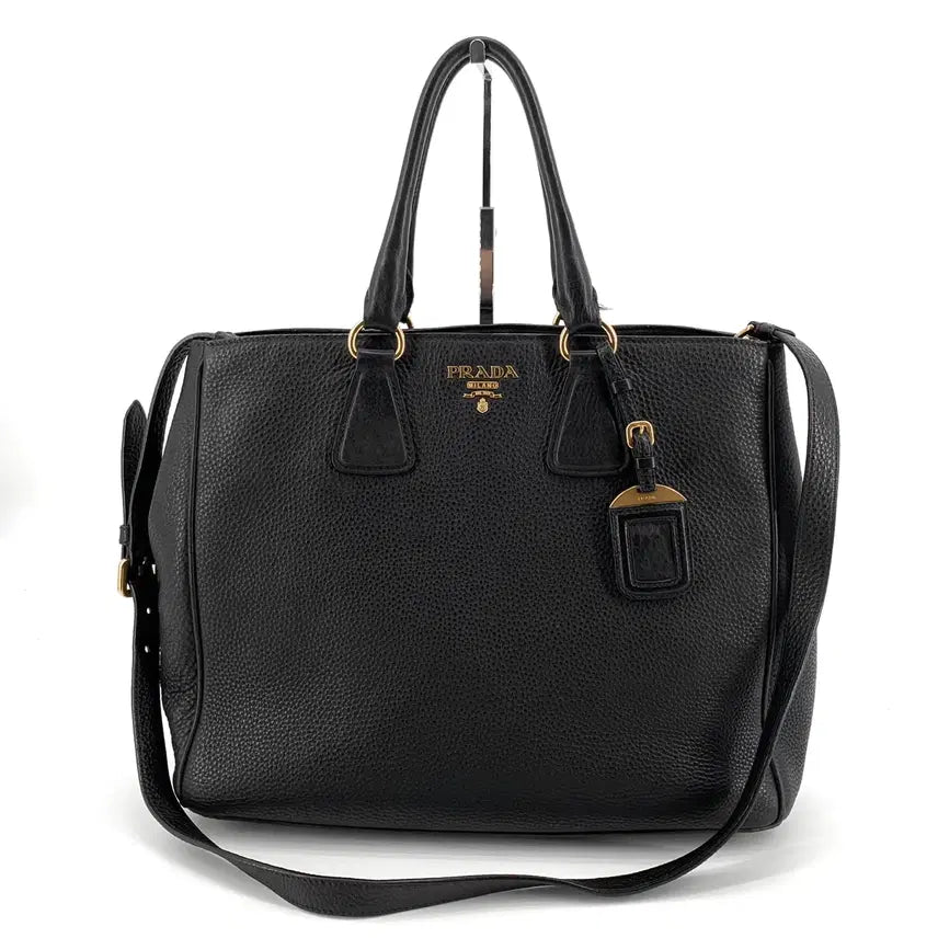 [BUNJANG] Prada Vitello 2-Way Tote/Shoulder Bag / 프라다 비텔로 2way 토트백 겸 숄더백