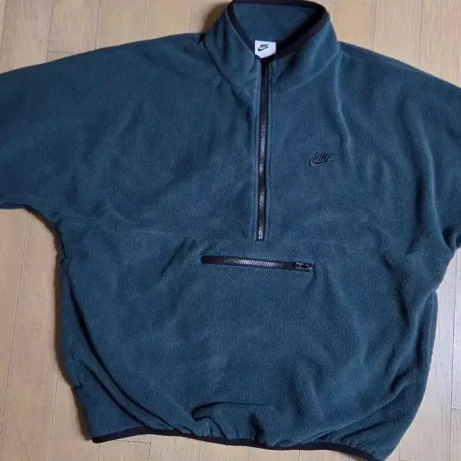 [BUNJANG] Nike Fleece Half-Zip Sweatshirt / 나이키 기모 플리스 반집업 95사이즈 거의새옷