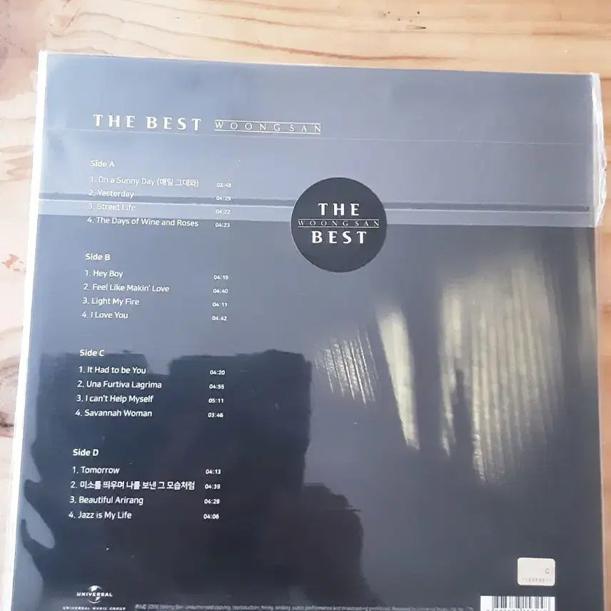 [BUNJANG] Woongsan Best LP (Sealed) / 웅산 베스트 초반 lp 미개봉