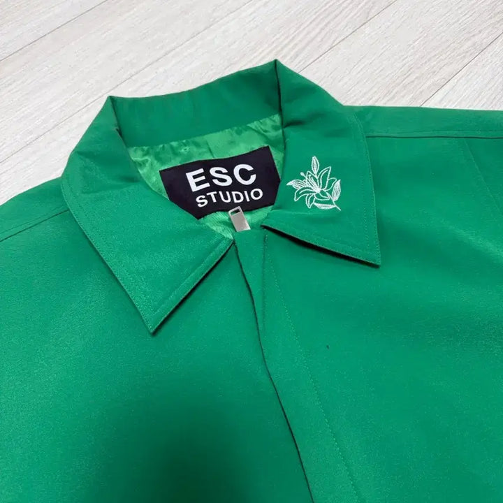 [BUNJANG] ESC Studio Cropped Bomber Jacket / esc studio 블루종 붐버 자켓