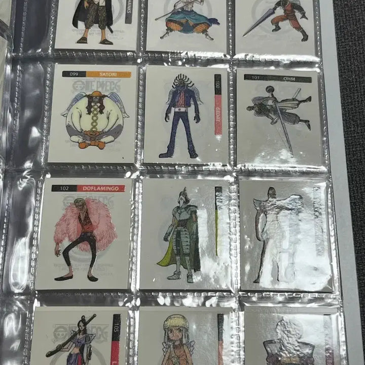 [BUNJANG] One Piece Tteokbokki Sticker Set / 구버전 원피스 띠부실 1~160,수배서 있음