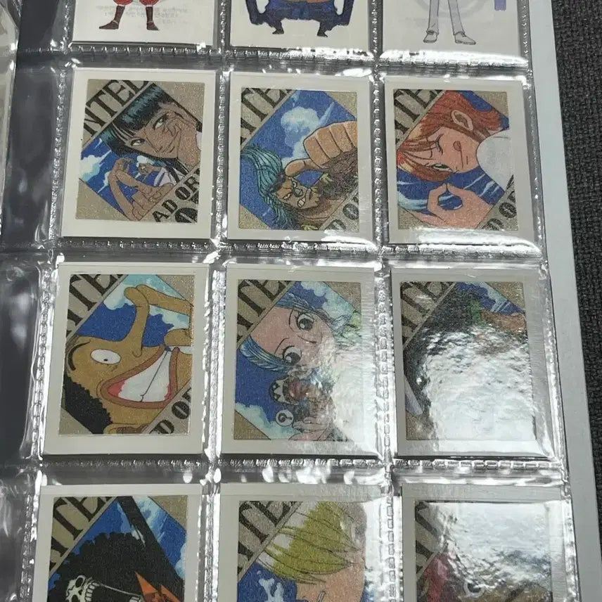 [BUNJANG] One Piece Tteokbokki Sticker Set / 구버전 원피스 띠부실 1~160,수배서 있음