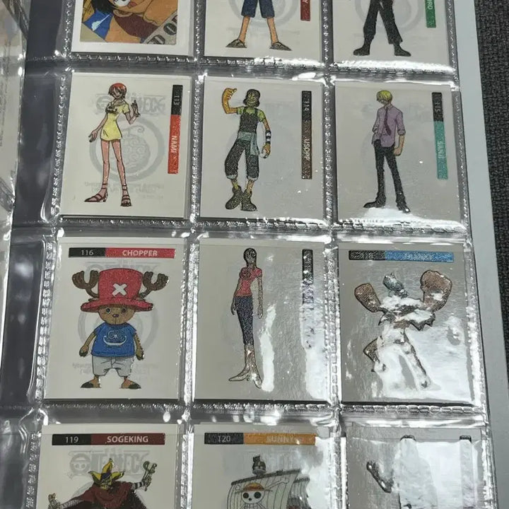 [BUNJANG] One Piece Tteokbokki Sticker Set / 구버전 원피스 띠부실 1~160,수배서 있음