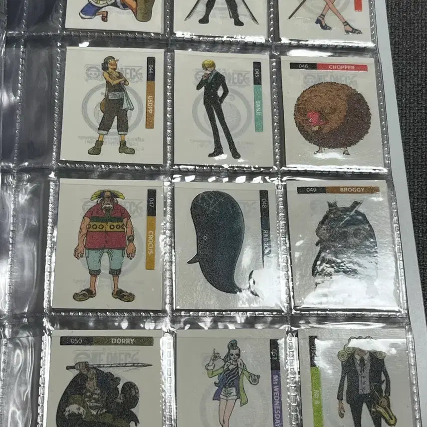 [BUNJANG] One Piece Tteokbokki Sticker Set / 구버전 원피스 띠부실 1~160,수배서 있음