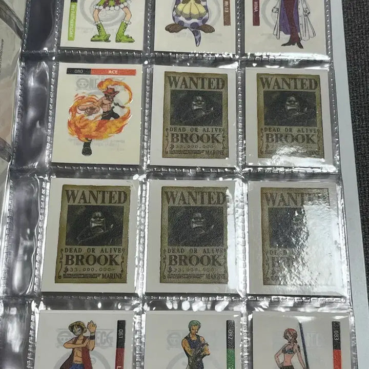 [BUNJANG] One Piece Tteokbokki Sticker Set / 구버전 원피스 띠부실 1~160,수배서 있음