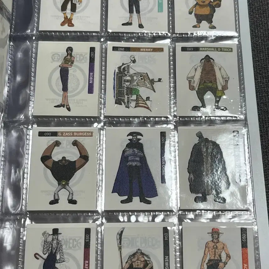 [BUNJANG] One Piece Tteokbokki Sticker Set / 구버전 원피스 띠부실 1~160,수배서 있음