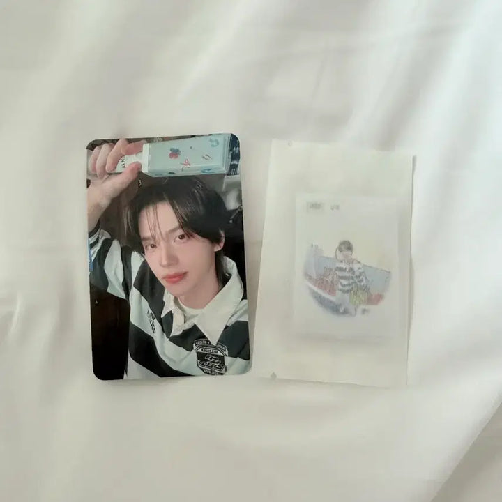 [BUNJANG] TWS Shinyu Fanmeeting S Zone Photocard + Ttibaseal Bundle Set / 투어스 신유 팬미팅 사이존 포카 + 띠부씰 일괄