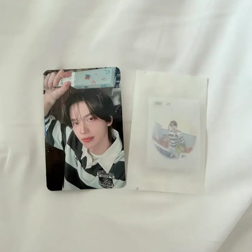 [BUNJANG] TWS Shinyu Fanmeeting S Zone Photocard + Ttibaseal Bundle Set / 투어스 신유 팬미팅 사이존 포카 + 띠부씰 일괄
