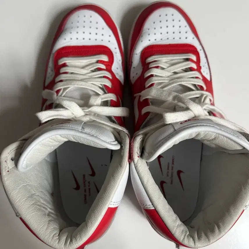 [BUNJANG] Nike x Comme des Garçons Terminator High Red / 나이키 x 꼼데가르송 하이 레드 270