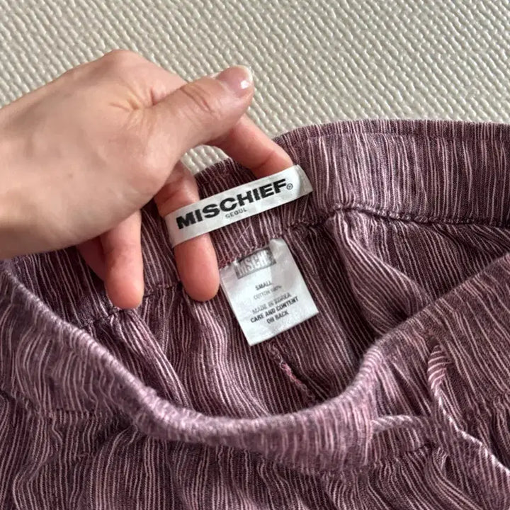 [BUNJANG] Mischief Stripe Pants S / 미스치프 스트라이프 바지 S