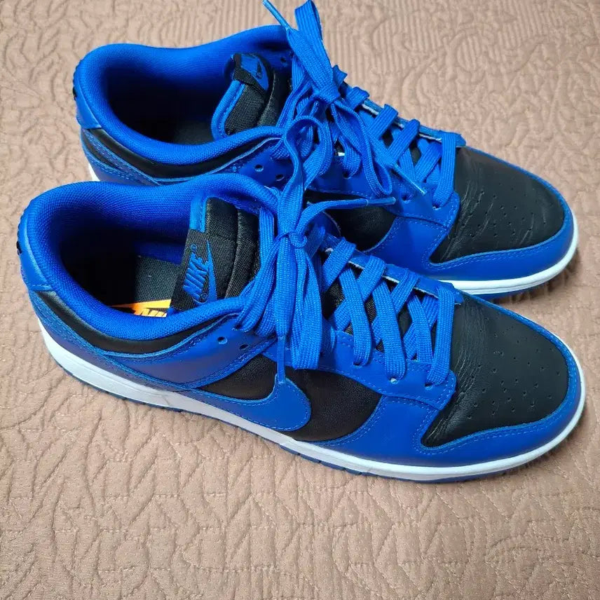 [BUNJANG] Nike Dunk Low Retro Hyper Cobalt Sneakers / 270 나이키 덩크 로우 레트로 운동화 [5053]
