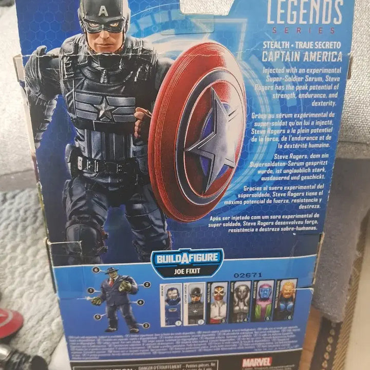 [BUNJANG] Marvel Legends Gamerverse Captain America Figure / 마블레전드 게이머버스 캡틴아메리카 피규어