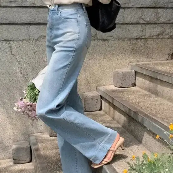 [SOLD OUT] 새상품)하와 토스카나 블루 데님(롱m)